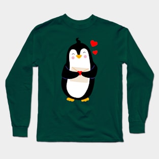 Penguin heart Long Sleeve T-Shirt